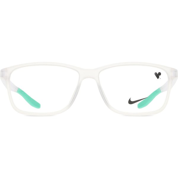 Nike 7118 903 Men's Eyeglasses White Size 55 - Blue Light Block Available