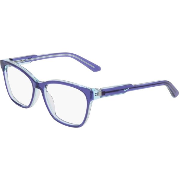 Nike 5063 409 Women’s Eyeglasses Purple Size 50 - Blue Light Block Available