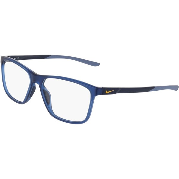 Nike 7293 410 Men's Eyeglasses Blue Size 58 - Blue Light Block Available
