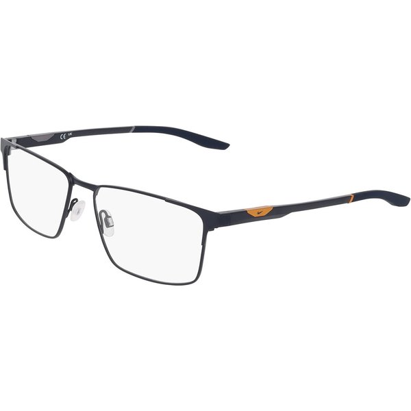 Nike 8143 411 Men's Eyeglasses Blue Size 57 - Blue Light Block Available