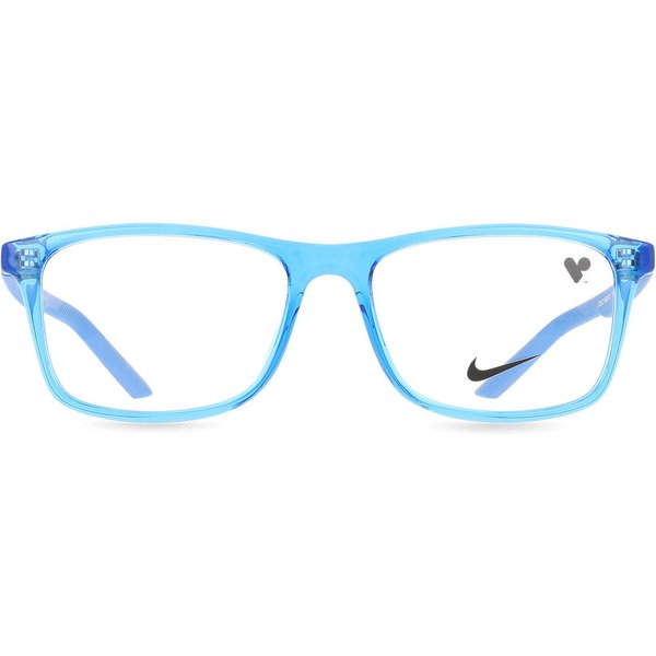 Nike 5544 431 Men's Eyeglasses Blue Size 50 - Blue Light Block Available