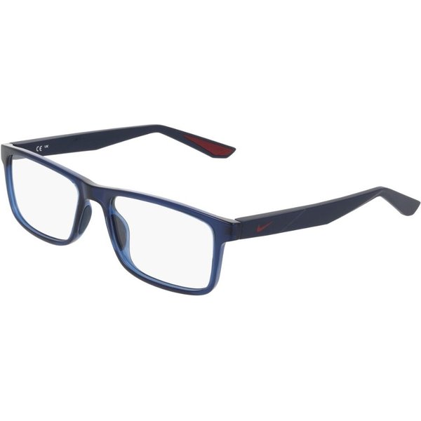Nike 7416 410 Men's Eyeglasses Blue Size 57 - Blue Light Block Available
