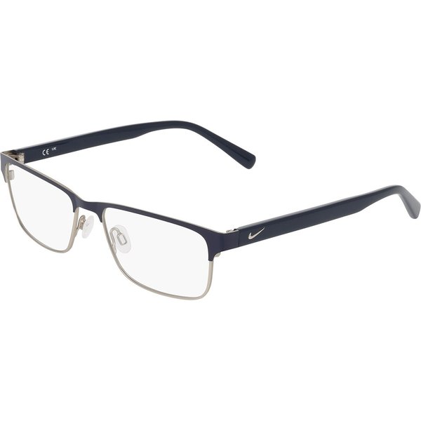 Nike 1002Y Kids 410 Kids' Eyeglasses Blue Size 54 - Blue Light Block Available