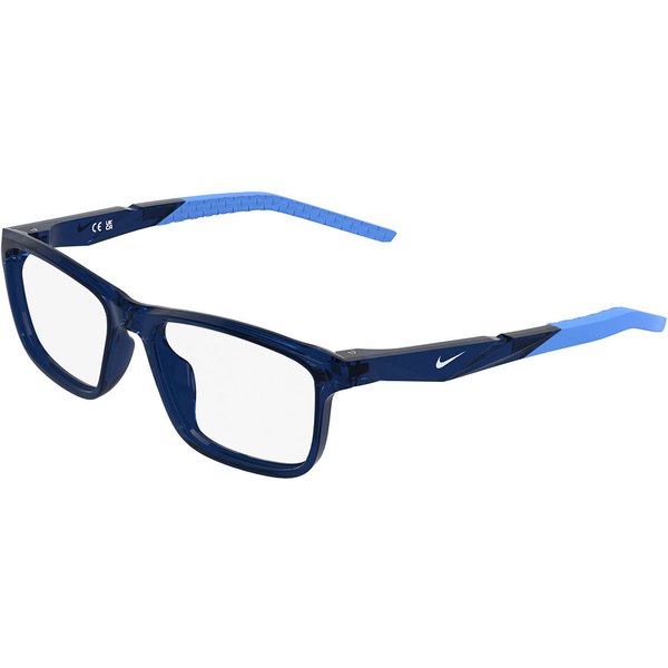 Nike 5104 Kids 410 Kids' Eyeglasses Blue Size 48 - Blue Light Block Available