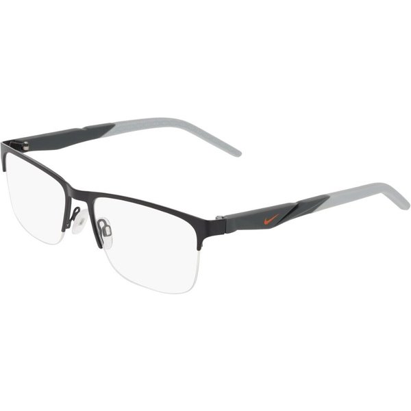 Nike 8196 033 Men's Eyeglasses Grey Size 55 - Blue Light Block Available