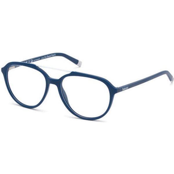 Timberland TB1618 091 Men's Eyeglasses Blue Size 54 - Blue Light Block Available