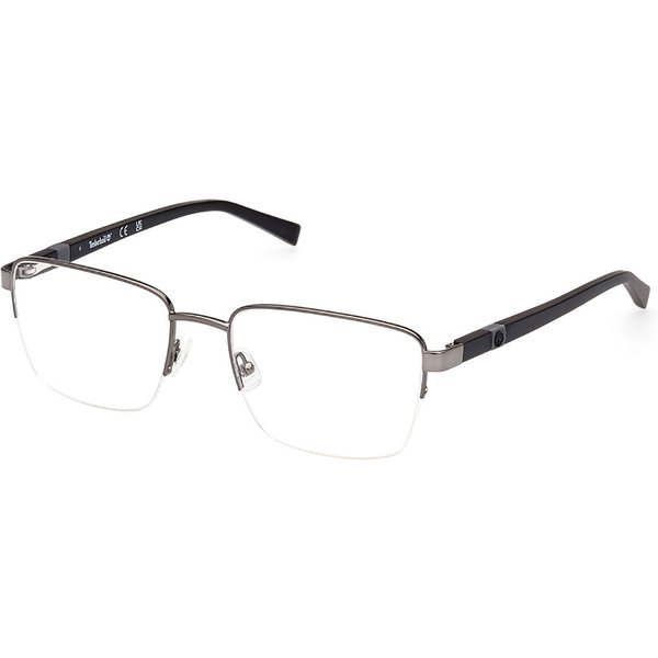 Timberland TB1818 008 Men's Eyeglasses Silver Size 55 - Blue Light Block Available