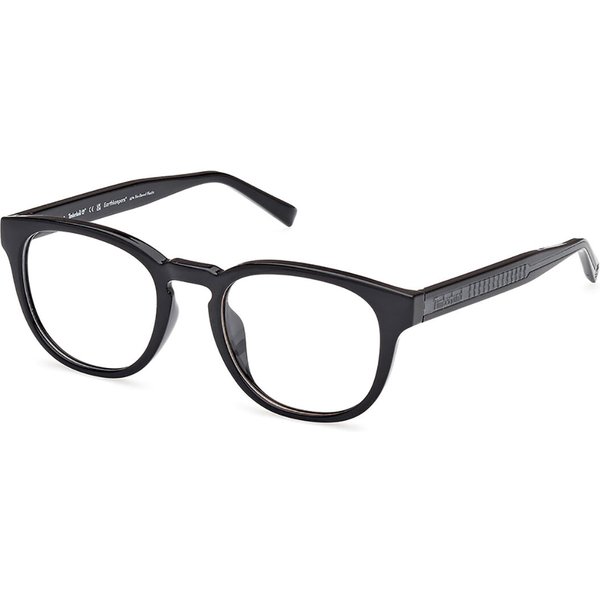 Timberland TB1843-H 001 Men's Eyeglasses Black Size 50 - Blue Light Block Available