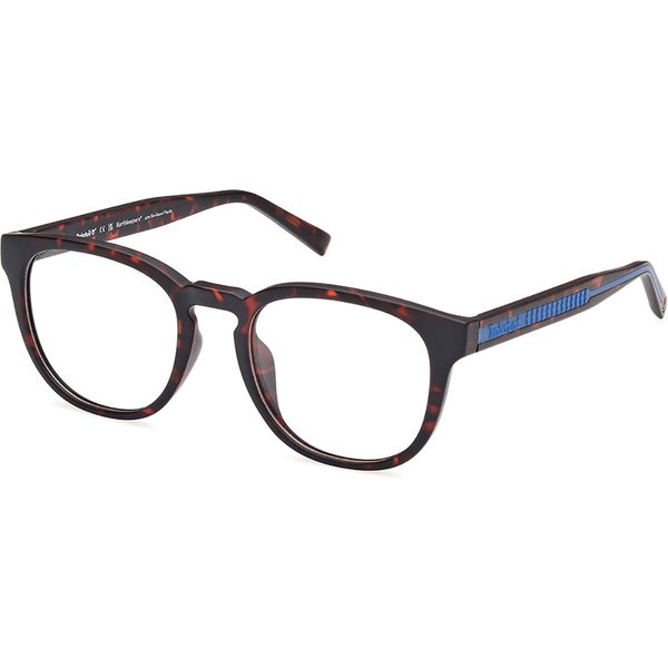 Timberland TB1843-H 052 Men's Eyeglasses Tortoiseshell Size 50 - Blue Light Block Available