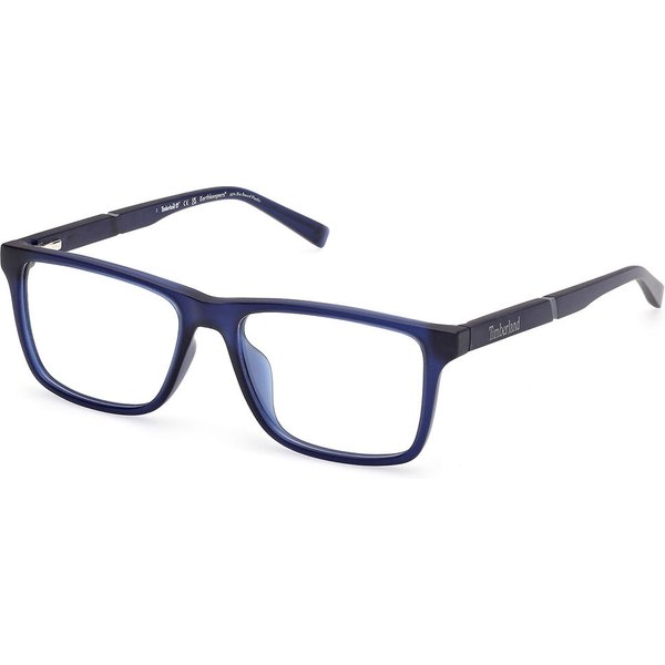 Timberland TB1840-H 091 Men's Eyeglasses Blue Size 55 - Blue Light Block Available
