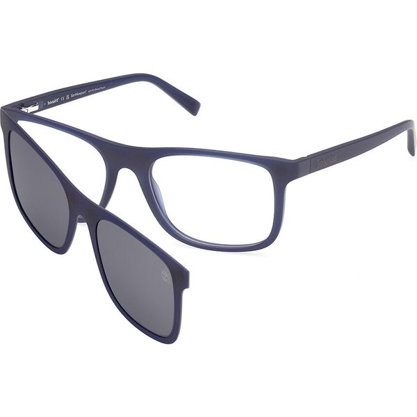 Timberland TB50127 with Clip-On 091 サングラス - 男性用 - 青