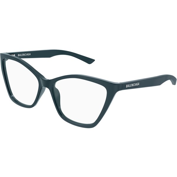 Balenciaga BB0405O 006 Women’s Eyeglasses Blue Size 57 - Blue Light Block Available