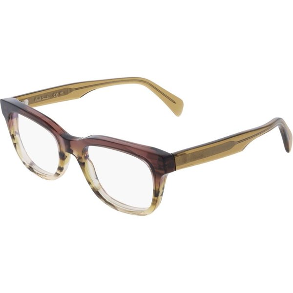 Paul Smith PS25606 Meade 260 Men's Eyeglasses Brown Size 52 - Blue Light Block Available