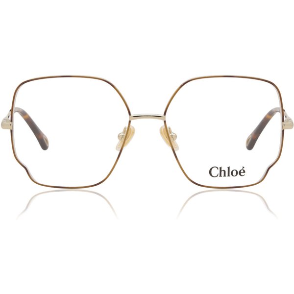 Chloé CH0096O 008 Women’s Eyeglasses Tortoiseshell Size 53 - Blue Light Block Available