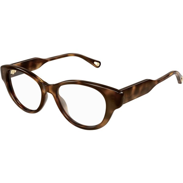 Chloé CH0199O 008 Men's Eyeglasses Tortoiseshell Size 52 - Blue Light Block Available