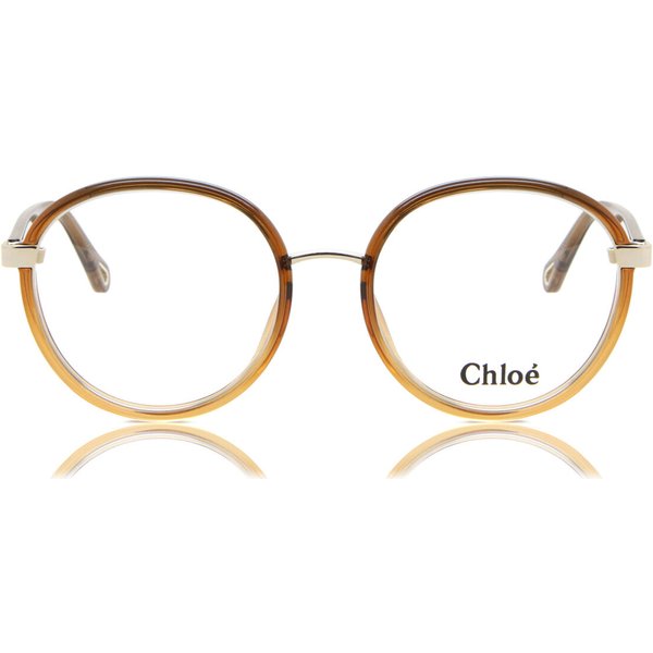 Chloé CH0033O 008 Women’s Eyeglasses Brown Size 51 - Blue Light Block Available