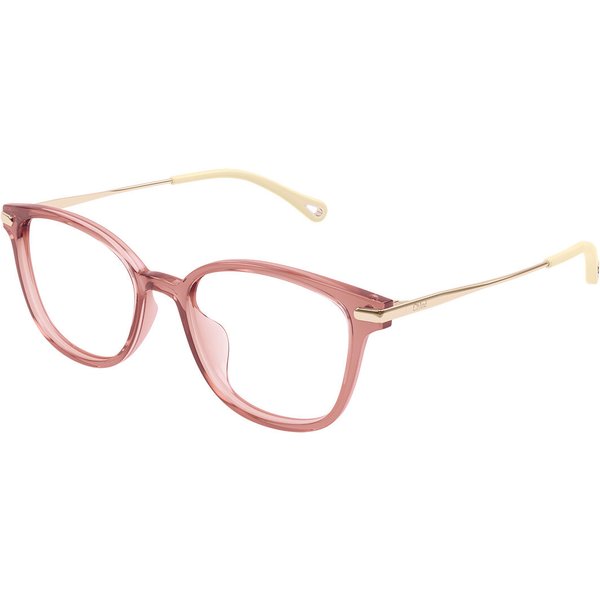 Chloé CH0219OA Asian Fit 003 Women’s Eyeglasses Pink Size 53 - Blue Light Block Available