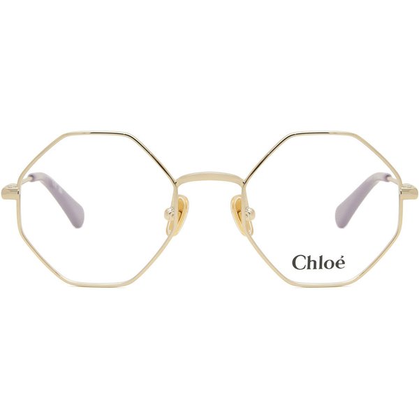 Chloé CC0023O Kids 001 Kids' Eyeglasses Gold Size 47 - Blue Light Block Available