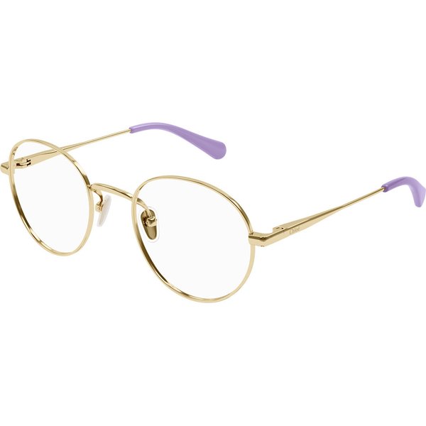 Chloé CC0024O Kids 001 Kids' Eyeglasses Gold Size 47 - Blue Light Block Available