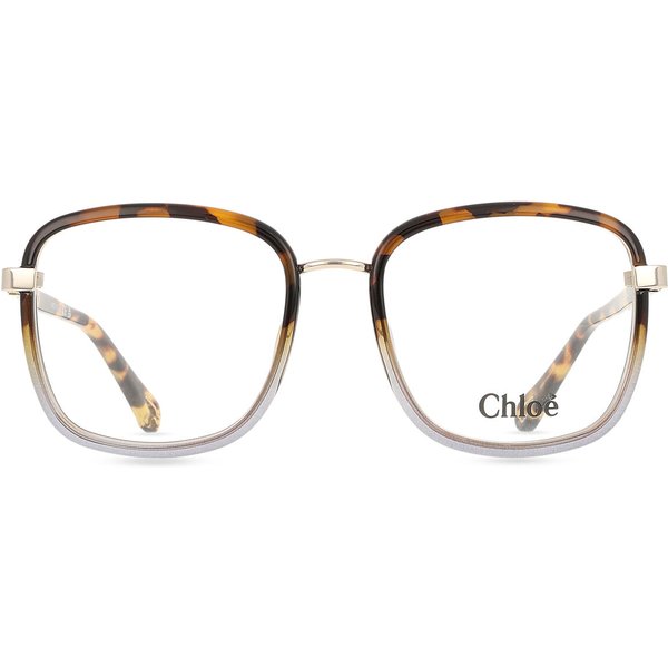 Chloé CH0034O 018 Women’s Eyeglasses Tortoiseshell Size 50 - Blue Light Block Available