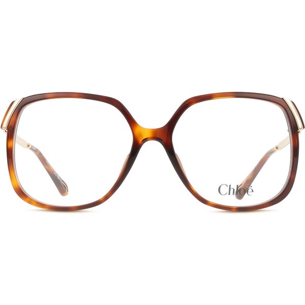 Chloé CH0287O 002 Women’s Eyeglasses Tortoiseshell Size 56 - Blue Light Block Available