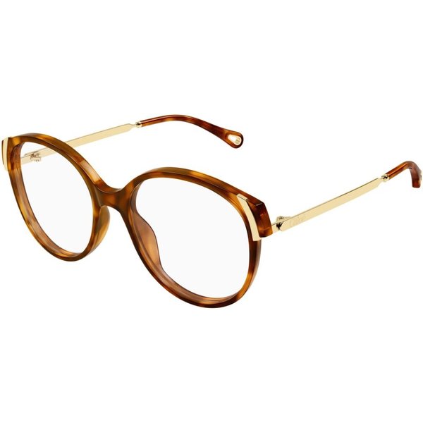 Chloé CH0328O 007 Women’s Eyeglasses Tortoiseshell Size 54 - Blue Light Block Available
