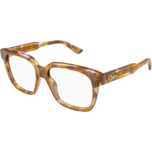 Chloé CH0340O 010 Women’s Eyeglasses Tortoiseshell Size 55 - Blue Light Block Available