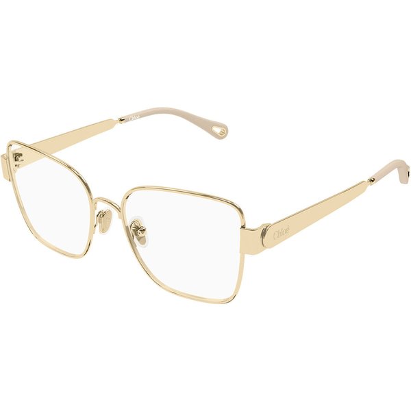 Chloé CH0356O 003 Women’s Eyeglasses Gold Size 56 - Blue Light Block Available