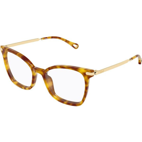 Chloé CH0360O 002 Women’s Eyeglasses Tortoiseshell Size 53 - Blue Light Block Available