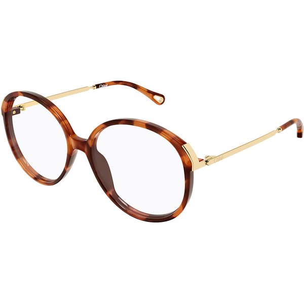 Chloé CH0408O 002 Women’s Eyeglasses Tortoiseshell Size 58 - Blue Light Block Available
