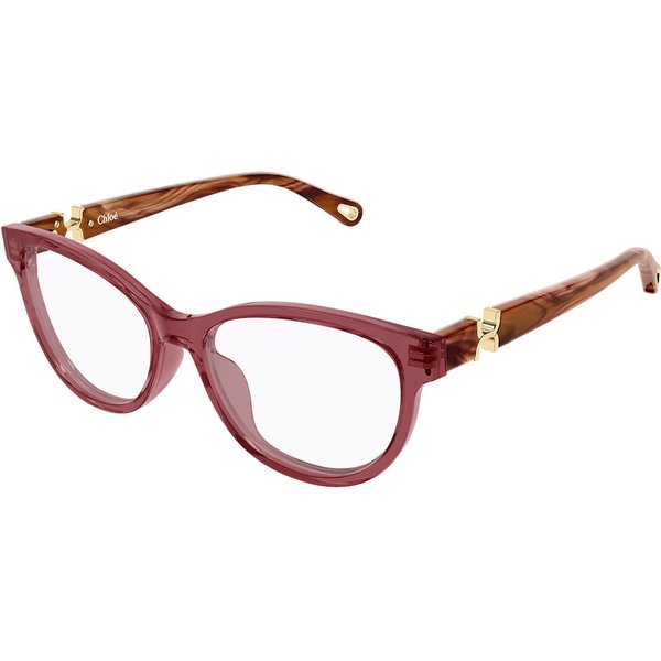 Chloé CH0411OL Asian Fit 008 Women’s Eyeglasses Clear Size 54 - Blue Light Block Available