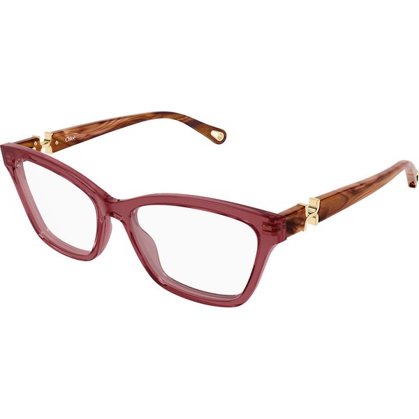 Chloé CH0412O 008 Women’s Eyeglasses Clear Size 56 - Blue Light Block Available