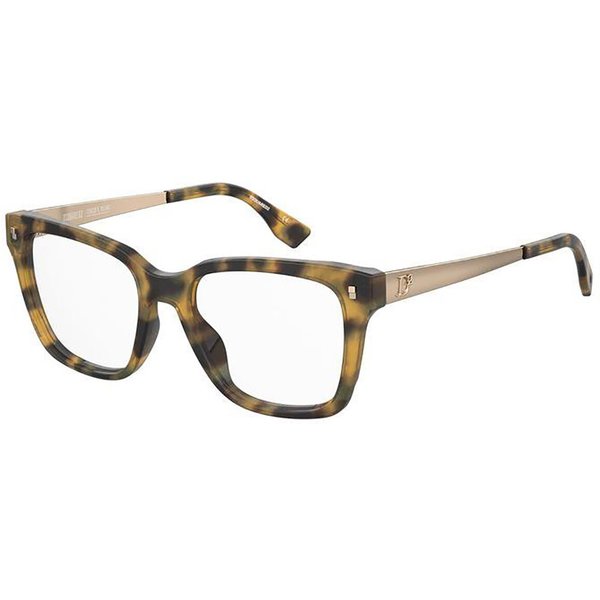 Dsquared2 D2 0041 C9B Women’s Eyeglasses Tortoiseshell Size 51 - Blue Light Block Available