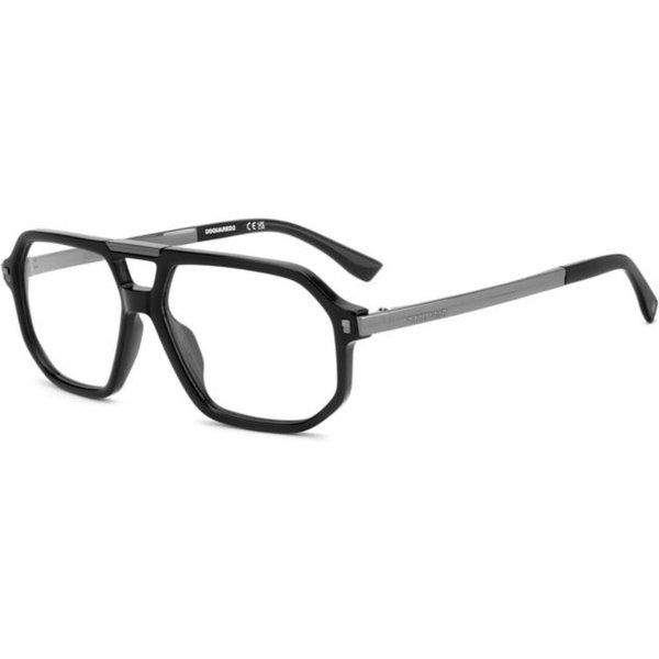 Dsquared2 D2 0195 ANS Men's Eyeglasses Size 57 - Blue Light Block Available