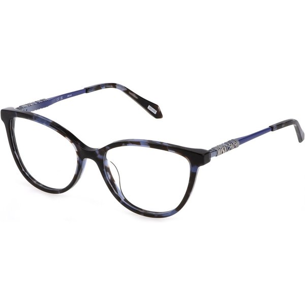 Just Cavalli VJC008 09SW Women’s Eyeglasses Tortoiseshell Size 54 - Blue Light Block Available