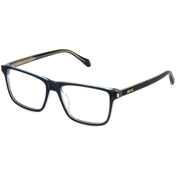 Just Cavalli VJC050 0D87 Women’s Eyeglasses Blue Size 56 - Blue Light Block Available