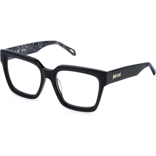 Just Cavalli VJC129 0700 Women’s Eyeglasses Black Size 52 - Blue Light Block Available
