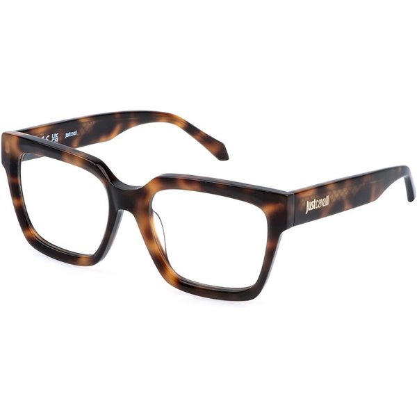 Just Cavalli VJC129 09AJ Women’s Eyeglasses Tortoiseshell Size 52 - Blue Light Block Available
