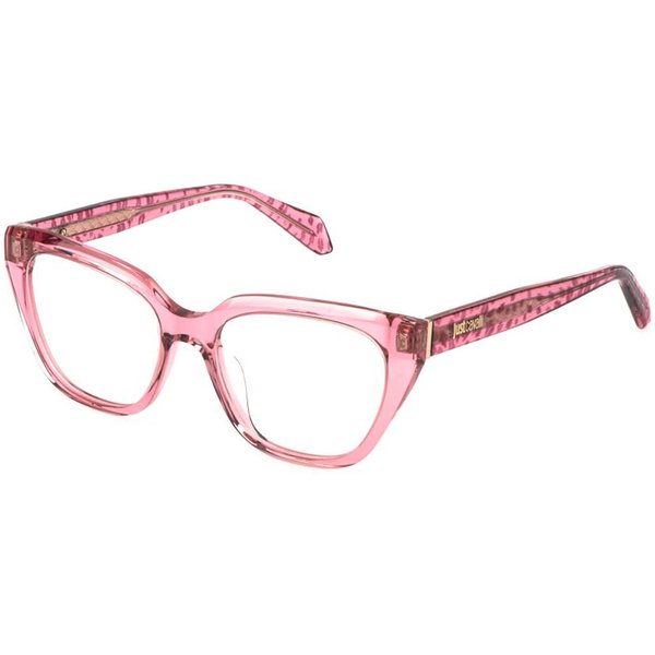 Just Cavalli VJC183V 0856 Women’s Eyeglasses Pink Size 53 - Blue Light Block Available