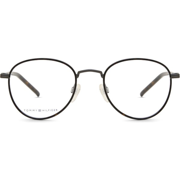 Tommy Hilfiger TH 1687 R80 Men's Eyeglasses Tortoiseshell Size 50 - Blue Light Block Available