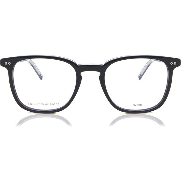 Tommy Hilfiger TH 1814 PJP Men's Eyeglasses Blue Size 51 - Blue Light Block Available