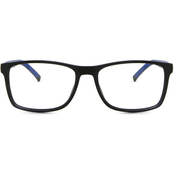 Tommy Hilfiger TH 1785 0VK Men's Eyeglasses Black Size 55 - Blue Light Block Available