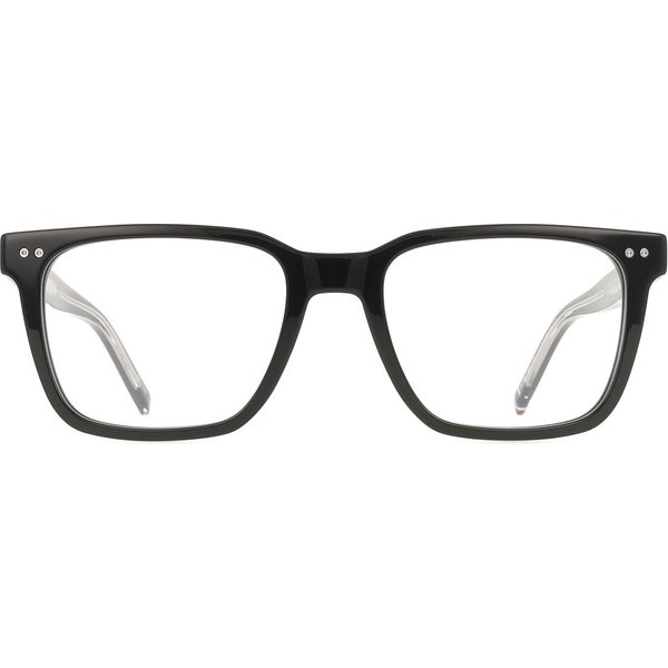 Tommy Hilfiger TH 1982 807 Men's Eyeglasses Black Size 53 - Blue Light Block Available