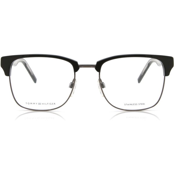 Tommy Hilfiger TH 1988 807 Men's Eyeglasses Black Size 54 - Blue Light Block Available