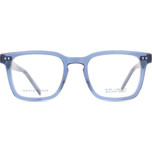 Tommy Hilfiger TH 2034 PJP Men's Eyeglasses Blue Size 52 - Blue Light Block Available