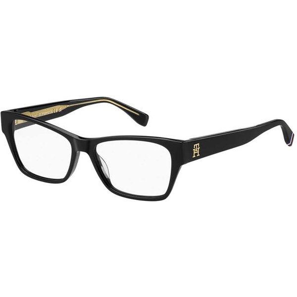 Tommy Hilfiger TH 2104 807 Women’s Eyeglasses Black Size 53 - Blue Light Block Available