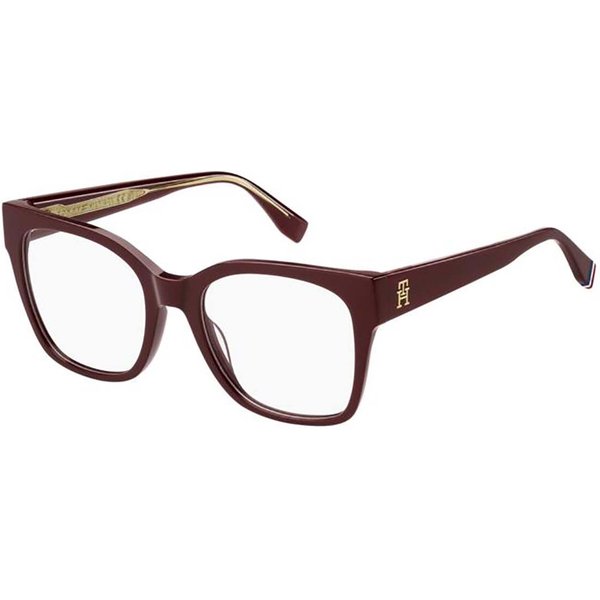 Tommy Hilfiger TH 2157 LHF Women’s Eyeglasses Burgundy Size 52 - Blue Light Block Available