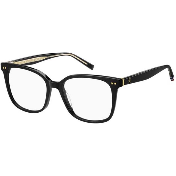 Tommy Hilfiger TH 2214 807 Women’s Eyeglasses Black Size 52 - Blue Light Block Available