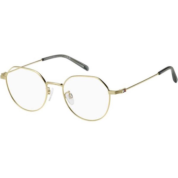 Tommy Hilfiger TH 2236/F Asian Fit J5G Men's Eyeglasses Gold Size 51 - Blue Light Block Available
