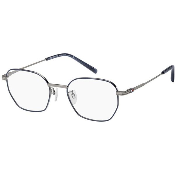 Tommy Hilfiger TH 2300/F Asian Fit KU0 Men's Eyeglasses Blue Size 54 - Blue Light Block Available